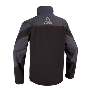 AMOQ Snowcross Lasten Takki Musta/Harmaa/HiVis