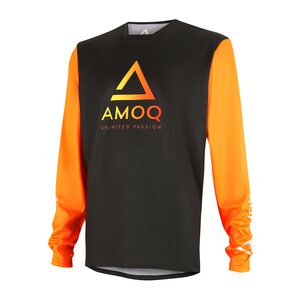 AMOQ Ascent Comp Ajopaita Musta-Oranssi