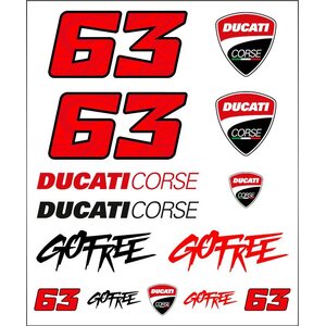 VR46 Ducati / Bagnaia iso tarrasarja