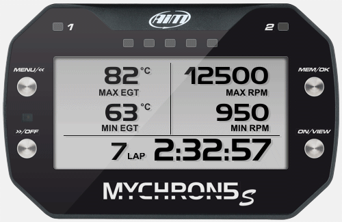 Aim MyChron5S v2 tiedonkeruulaite