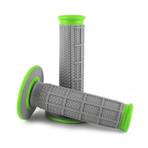 Renthal Tapered Dual Compound Grip, GREEN