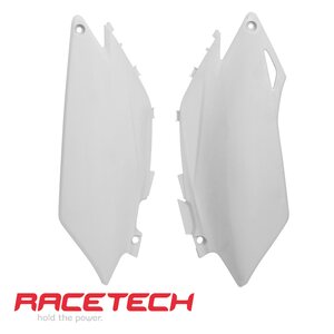 Rtech Side Panels, WHITE, Honda 11-12 CRF450R, 11-13 CRF250R