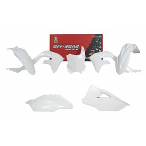 Rtech Plastic Kit, WHITE, Kawasaki 19-23 KX450, 21-24 KX250