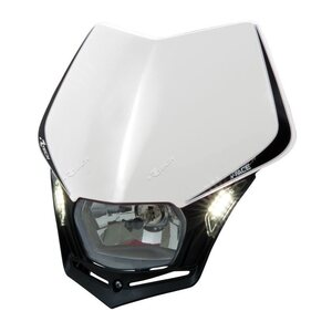 Rtech Headlight V-Face LED, WHITE