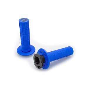 Torc1 Defy Lock-On Grip, 1/2 Waffle, 2 och 4-Stroke, BLUE