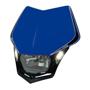 Rtech Headlight V-Face LED, BLUE