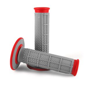 Renthal Tapered Dual Compound Grip, RED