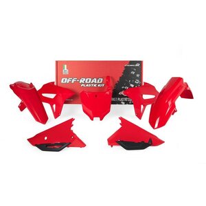 Rtech Plastic Kit, RED, Honda 21-24 CRF450R, 22-24 CRF250R