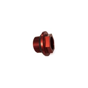 Holeshot Oil Filler Plug, RED, Suzuki 05-24 RM-Z450, 07-10 RM250, 07-24 RM-Z250, 05-10 RM125