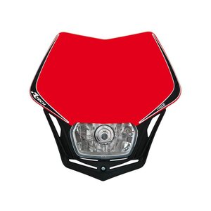 Rtech Headlight V-Face, RED