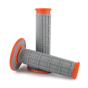 Renthal Tapered Dual Compound Grip, ORANGE