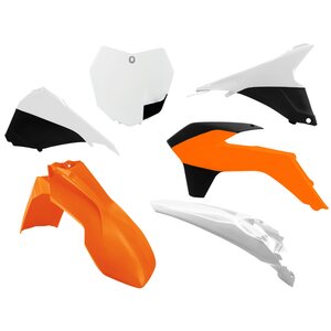 Rtech Plastic Kit, O.E.M, KTM 13-15 450 SX-F, 13-16 250 SX, 13-15 250 SX-F, 13-15 350 SX-F, 13-15 125 SX/150 SX