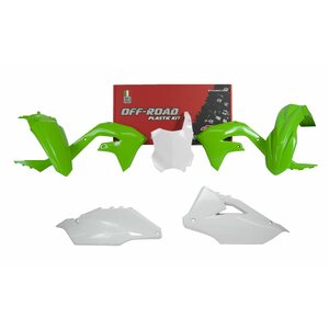 Rtech Plastic Kit, O.E.M, Kawasaki 19-23 KX450, 21-24 KX250