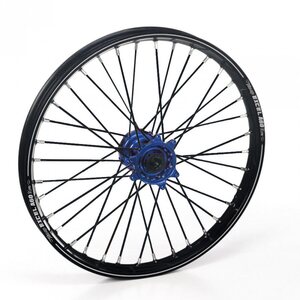 Haan Wheels Complete Wheel A60, 1,60, 21", FRONT, BLACK BLUE, KTM 16-24 450 EXC-F, 15-24 450 SX-F, 18-22 250 EXC TPI/300 EXC TPI, 23-24 250 EXC/150 EXC/300 EXC/300 SX, 16-17 250 EXC/300 EXC, 16-24 250 EXC-F, 15-24 250 SX/250 SX-F, 16-24 350 EXC-F, 15-24
