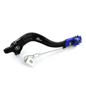 Holeshot Brake Pedal Flex Tip, BLACK BLUE, Yamaha 00-24 YZ250, 00-24 YZ125