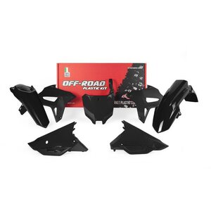 Rtech Plastic Kit, BLACK, Honda 21-24 CRF450R, 22-24 CRF250R