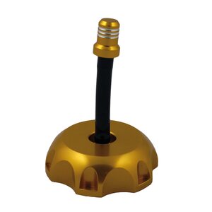 Holeshot Gas cap, GOLD, KTM 03-06 450 SX-F, 01-06 250 SX, 03-06 250 SX-F, 01-06 125 SX/400 SX, 01-04 200 SX, 01-02 380 SX/520 SX