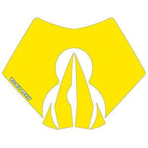 Trail Tech X2 Graphic Sticker - Solid -, YELLOW