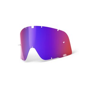 100% BARSTOW Replacement Lens - Red/Blue Mirror