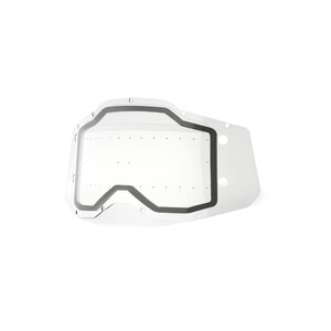 100% RC2/AC2/ST2 Forecast Replacement Lens - Dual Pane w/ bumps Clear