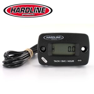 Hardline Hour/Tach/Service Meter