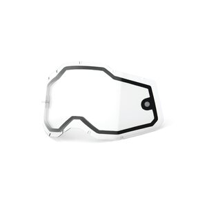 100% 100%, RC2/AC2/ST2 Replacement Lens - Dual Pane Clear
