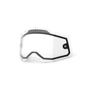 100% RC2/AC2/ST2 Replacement Lens - Vented Dual Pane Clear