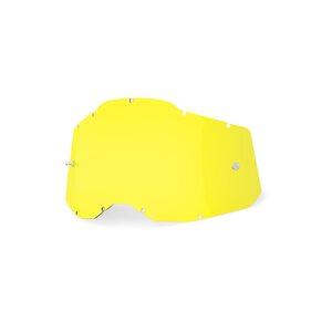 100% RC2/AC2/ST2 Replacement Lens - Yellow