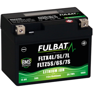 Fulbat Lithium-Ion Battery, KTM 03-24 450 EXC-F, 07-24 450 SX-F, 01-06 250 EXC, 10-17 250 EXC, 18-22 250 EXC TPI/300 EXC TPI, 23-24 250 EXC/250 SX, 03-24 250 EXC-F, 14-20 250 Freeride, 12-24 250 SX-F, 11-24 350 EXC-F, 12-16 350 Freeride/500 EXC, 10-24 35