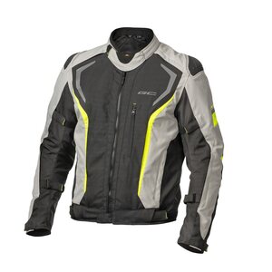 Grand Canyon Bikewear Tekstiilitakki Malibu Vaalean Harmaa / Musta / Keltainen
