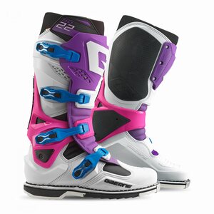 Gaerne SG22 LIMITED EDITION, ADULT, PURPLE WHITE BLUE PINK