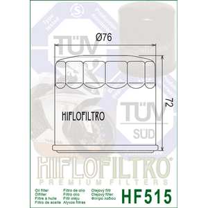 HiFlo öljynsuodatin HF515