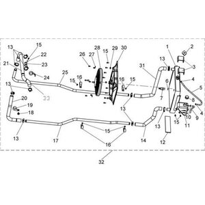 Linhai Cooling System Assy