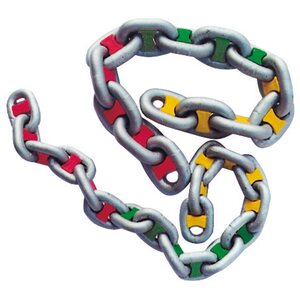 Osculati Chain marker, yellow 12 mm 8 pcs