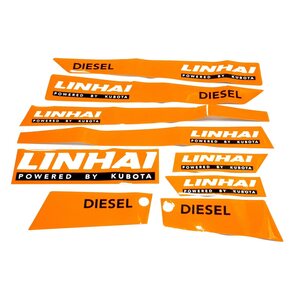 Linhai STICKER OF LH1100U-D WITH "LINHAI" LOGO
