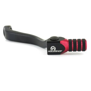 Holeshot Gear Shifter, BLACK RED, KTM 23-25 250 EXC/150 EXC/300 SX, 23-26 250 SX, 23-26 125 SX/300 EXC, 25 150 SX, 26 300 SX, Husqvarna 23-26 TC 250, 23-25 TE 250/TE 150/TE 300, 23-26 TC 125, 25 TC 150/TC 300, GasGas 24-25 MC 250, 24-26 MC 125, 25 MC 150