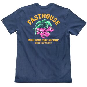 Fasthouse Ripe One SS Tee, Midnight Navy, ADULT, L