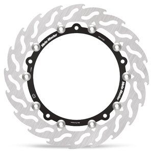 Moto-Master Brake Disc Flame Floating 305mm, Left, FRONT, BMW 24-25 F 900 GS Adventure, 23 R 1250 GS Adventure
