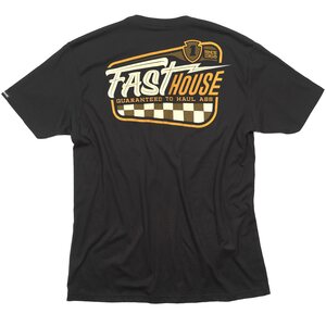 Fasthouse Diner SS Tee, Black, ADULT, S
