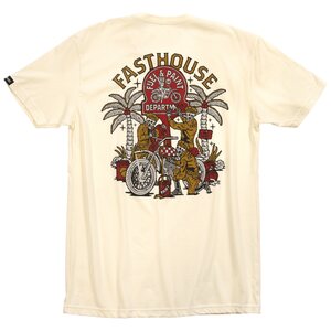 Fasthouse Macabre Tee, Natural, ADULT, S