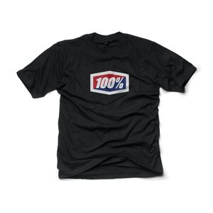 100% TEE-SHIRT OFFICIAL, ADULT, M, BLACK