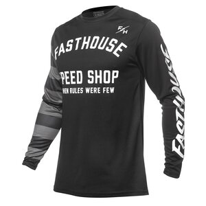 Fasthouse Carbon Eternal Jersey, ADULT, M, BLACK