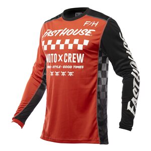 Fasthouse Jersey Grindhouse Alpha, ADULT, M, RED BLACK
