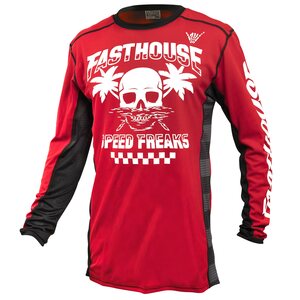 Fasthouse Jersey Grindhouse Subside, ADULT, L, RED