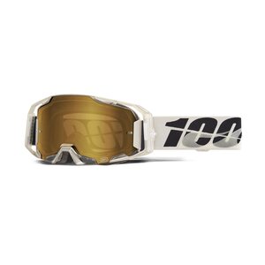 100% ARmatic Goggle Pitch - Mirror True Gold Lens, ADULT