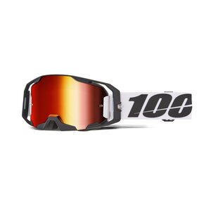 100% ARMATIC Goggle Caldwell - Mirror Red Lens, ADULT