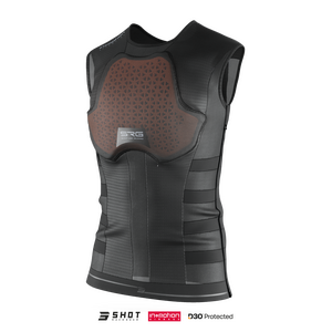 Shot Air Guard Srg-1 Turvatyynyliivi, Aikuiset, Xl, Musta