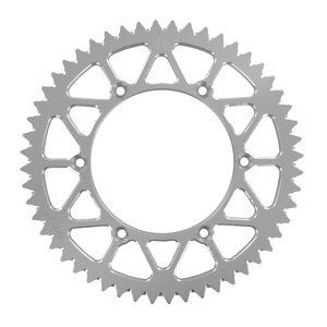 Holeshot Rear Sprocket Alu, 420, 46, SILVER, KTM 25-26 65 SX, Husqvarna 25 TC 65, 26 TC 65, GasGas 25 MC 65