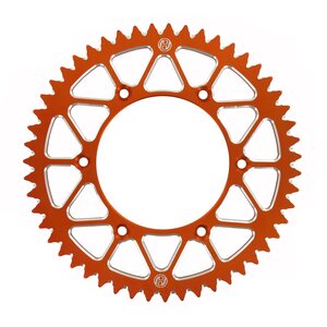 Holeshot Rear Sprocket Alu, 420, 48, ORANGE, KTM 25-26 65 SX, Husqvarna 25 TC 65, 26 TC 65, GasGas 25 MC 65