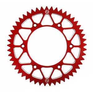 Holeshot Rear Sprocket Alu, 420, 48, RED, KTM 25-26 65 SX, Husqvarna 25 TC 65, 26 TC 65, GasGas 25 MC 65